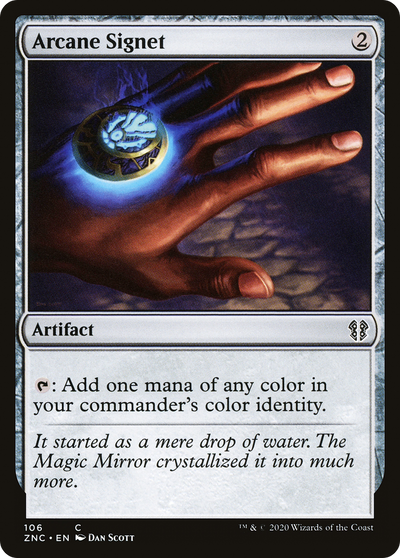 Arcane Signet (106) (Commander: Zendikar Rising)