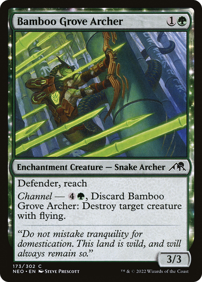 Bamboo Grove Archer (173) (Kamigawa: Neon Dynasty)