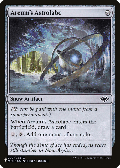 Arcum's Astrolabe (220/254) (The List Reprints)