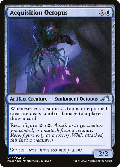 Acquisition Octopus (44) (Kamigawa: Neon Dynasty)