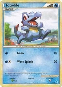 Image for Totodile (#1) (1/30) (HGSS Trainer Kit: Gyarados & Raichu) - Pokemon