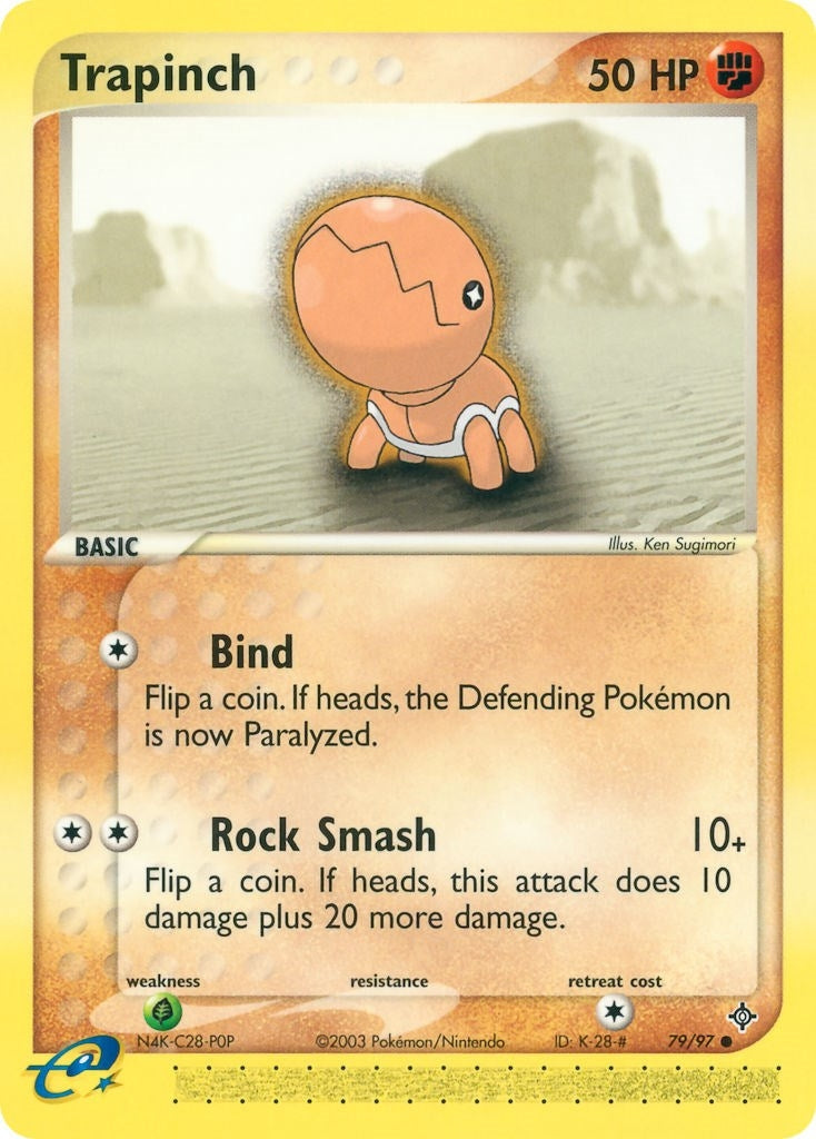Image for Trapinch (79/97) (Dragon) - Pokemon