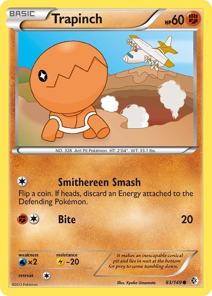 Image for Trapinch (83/149) (Boundaries Crossed) - Pokemon