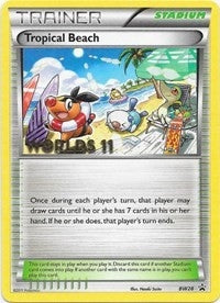 Image for Tropical Beach - BW28 (Worlds 11) (BW28) (Black and White Promos) - Pokemon
