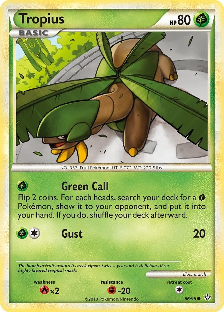 Image for Tropius (66/95) (Unleashed) - Pokemon