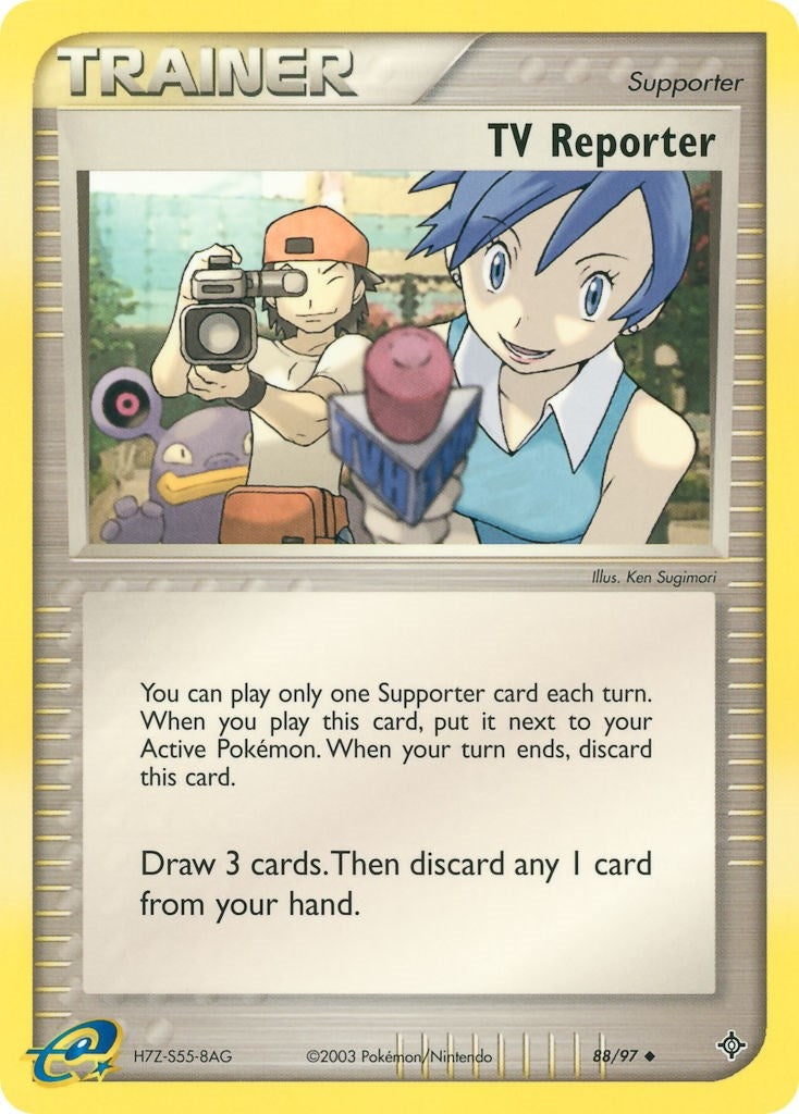 Image for TV Reporter (88/97) (Dragon) - Pokemon