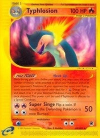 Image for Typhlosion (65) (065/165) (Expedition) - Pokemon