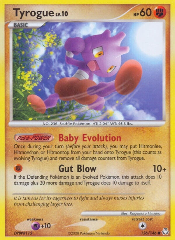 Image for Tyrogue (126/146) (Legends Awakened) - Pokemon