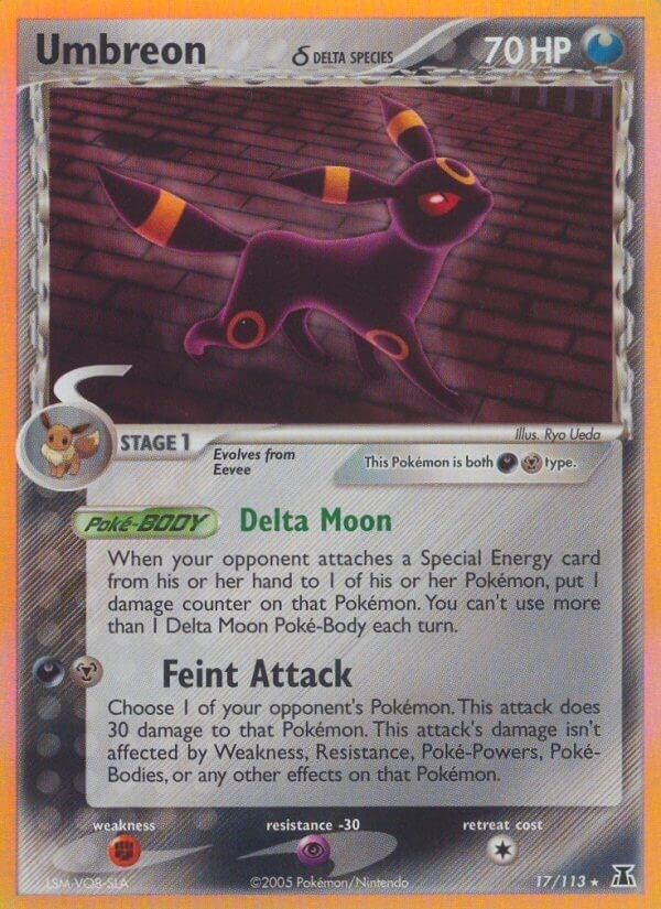 Image for Umbreon (Delta Species) (17/113) (Delta Species) - Pokemon