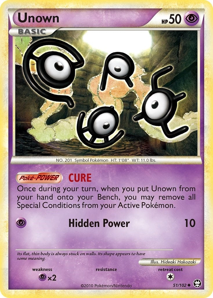 Image for Unown (51/102) (Triumphant) - Pokemon