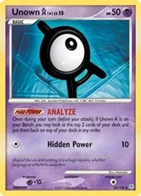 Image for Unown [A] (65/130) (Diamond and Pearl) - Pokemon