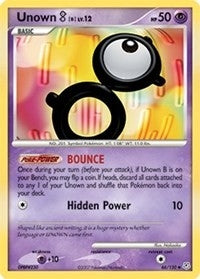 Image for Unown [B] (66/130) (Diamond and Pearl) - Pokemon