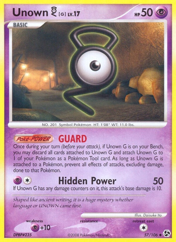 Image for Unown [G] (57/106) (Great Encounters) - Pokemon