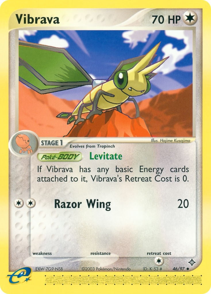 Image for Vibrava (46/97) (Dragon) - Pokemon
