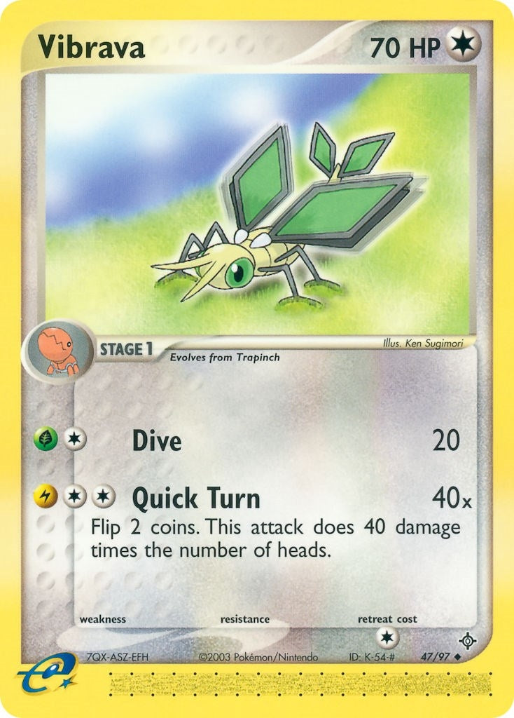 Image for Vibrava (47/97) (Dragon) - Pokemon