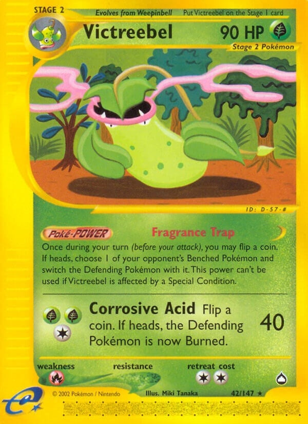Image for Victreebel (042/147) (Aquapolis) - Pokemon