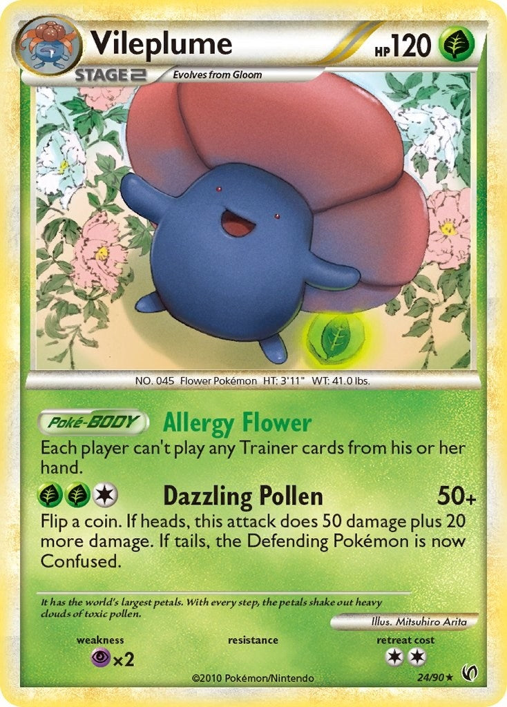 Image for Vileplume (24/90) (Undaunted) - Pokemon
