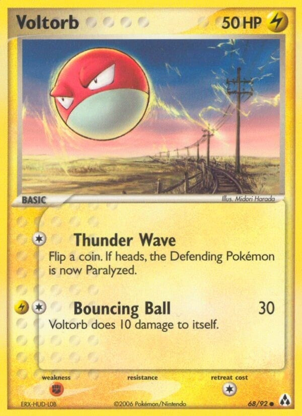 Image for Voltorb (68/92) (Legend Maker) - Pokemon