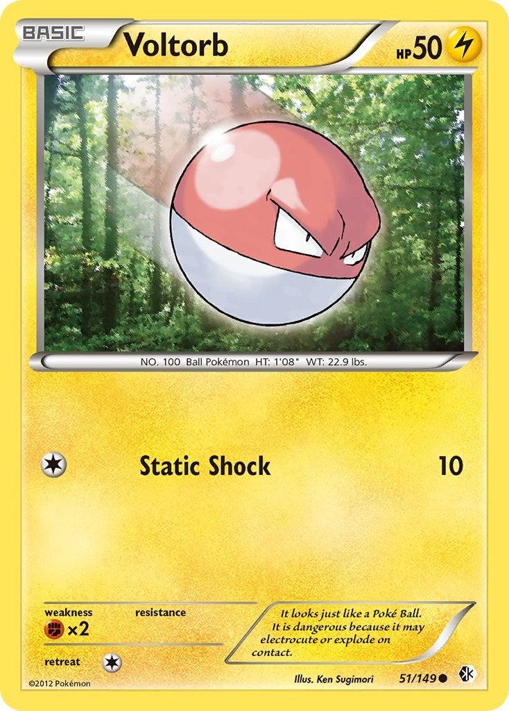 Image for Voltorb (51/149) (Boundaries Crossed) - Pokemon