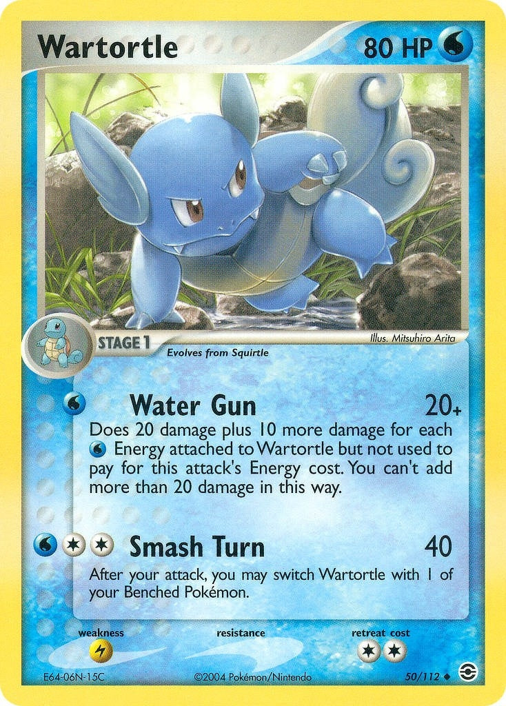 Image for Wartortle (50/112) (FireRed & LeafGreen) - Pokemon