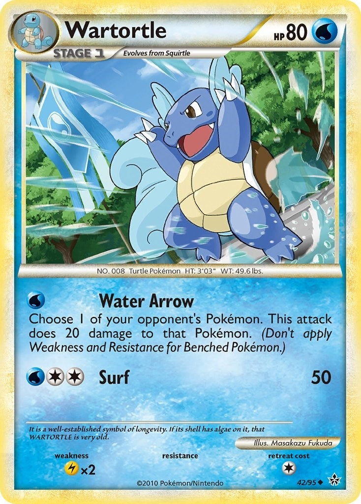 Image for Wartortle (42/95) (Unleashed) - Pokemon