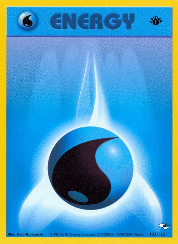 Image for Water Energy (132/132) (Gym Heroes) - Pokemon