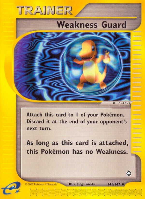 Image for Weakness Guard (141/147) (Aquapolis) - Pokemon
