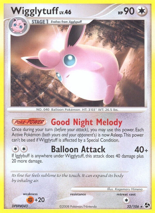 Image for Wigglytuff (32/106) (Great Encounters) - Pokemon