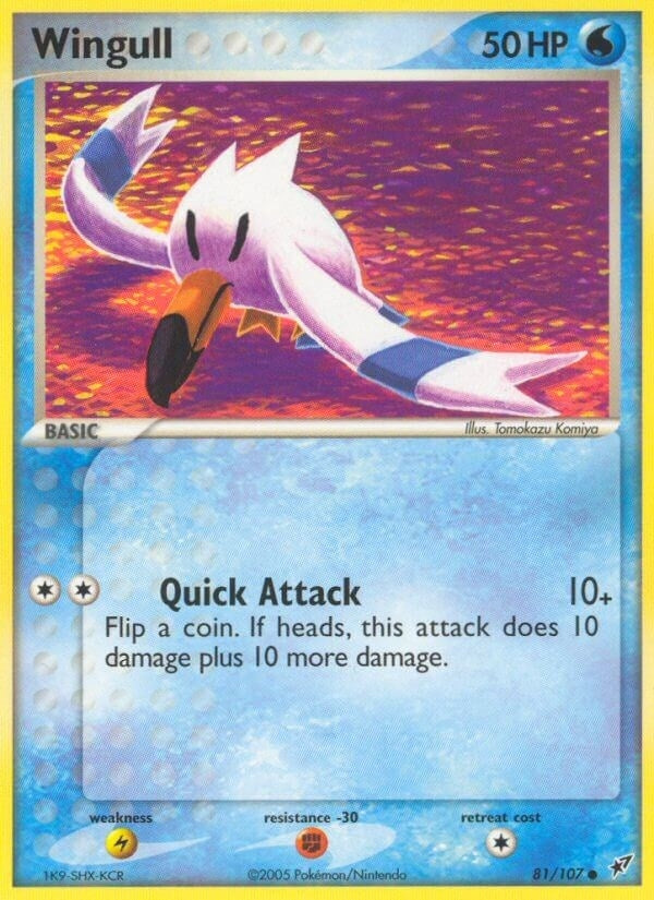 Image for Wingull (81/107) (Deoxys) - Pokemon