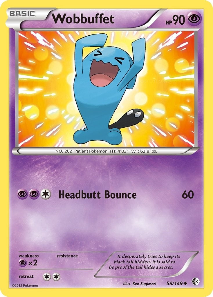 Image for Wobbuffet (58/149) (Boundaries Crossed) - Pokemon
