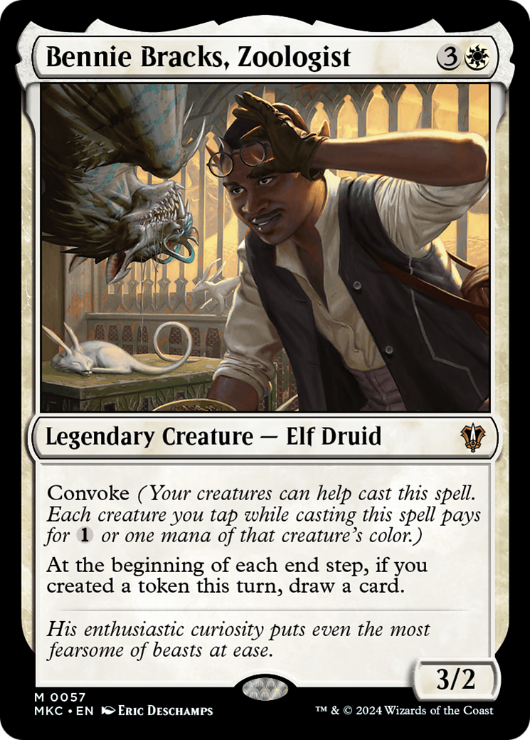 Bennie Bracks, Zoologist (57) (Commander: Murders at Karlov Manor)