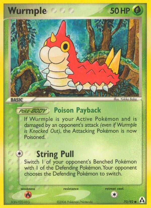 Image for Wurmple (70/92) (Legend Maker) - Pokemon