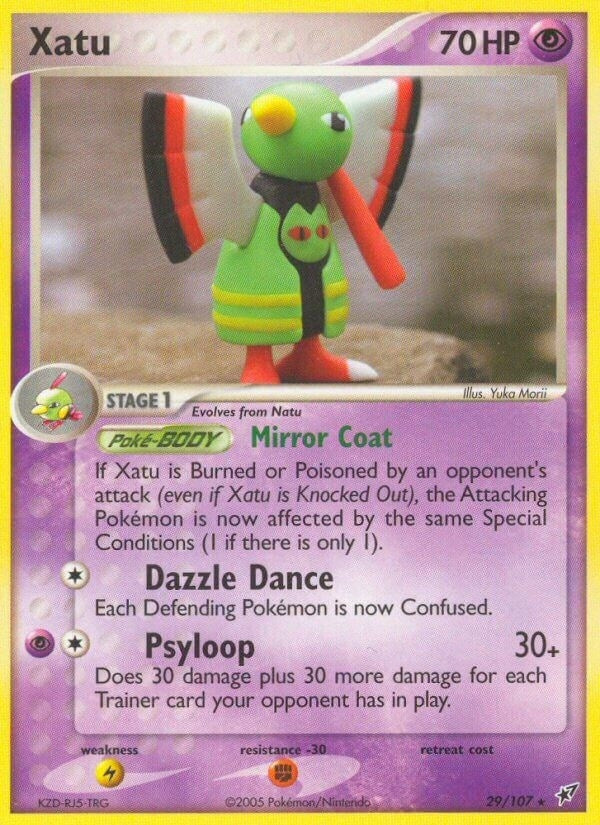 Image for Xatu (29/107) (Deoxys) - Pokemon