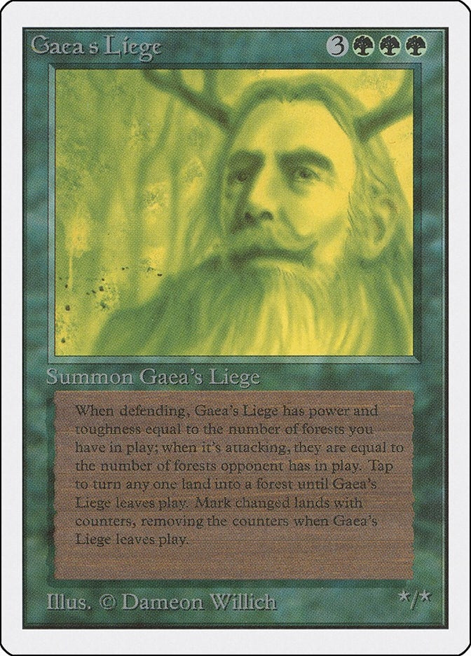Gaea's Liege (Unlimited Edition)