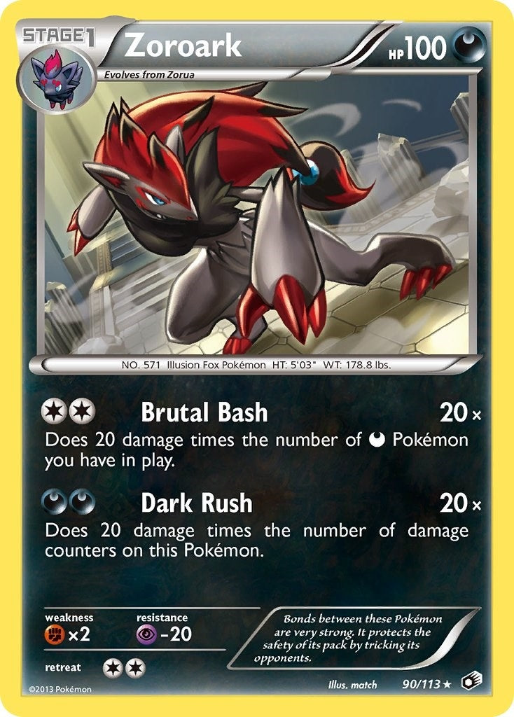 Image for Zoroark (90/113) (Legendary Treasures) - Pokemon