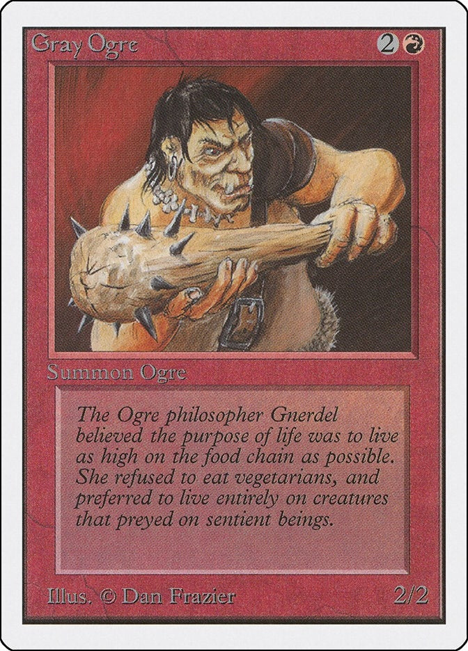 Gray Ogre (Unlimited Edition)