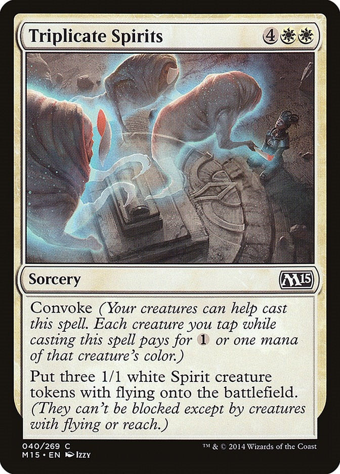 Triplicate Spirits (40) (Magic 2015 (M15))