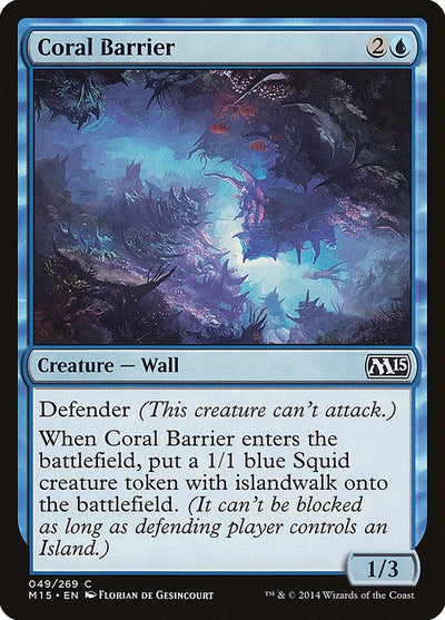 Coral Barrier (49) (Magic 2015 (M15))