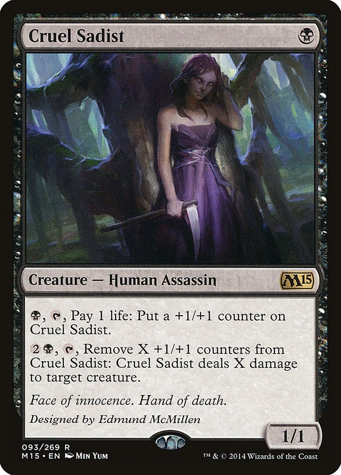 Cruel Sadist (93) (Magic 2015 (M15))