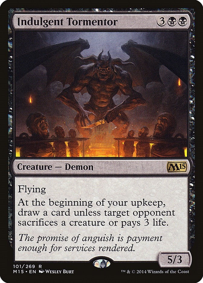 Indulgent Tormentor (101) (Magic 2015 (M15))