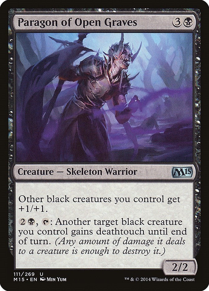 Paragon of Open Graves (111) (Magic 2015 (M15))
