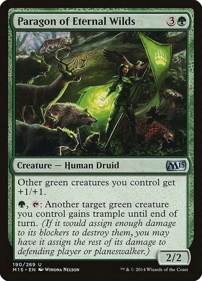 Paragon of Eternal Wilds (190) (Magic 2015 (M15))