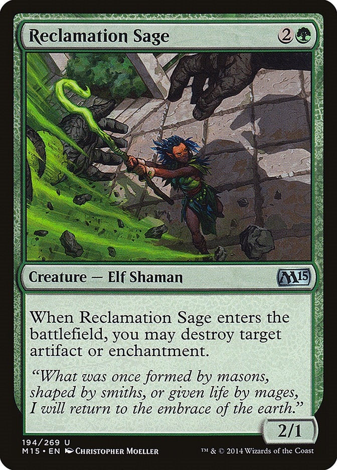 Reclamation Sage (194) (Magic 2015 (M15))