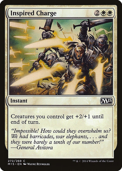 Inspired Charge (272) (Magic 2015 (M15))