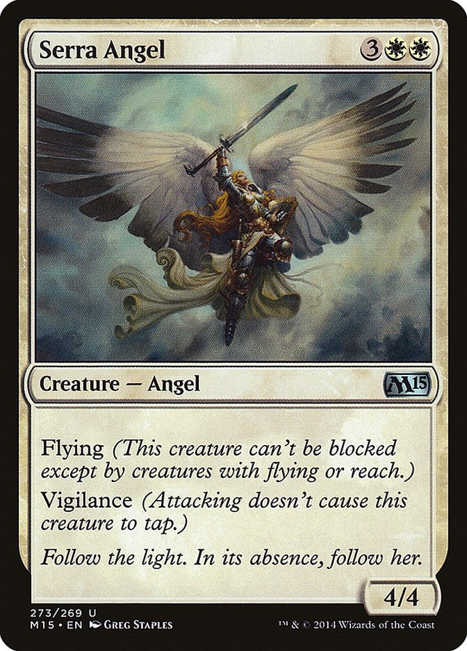 Serra Angel (273) (Magic 2015 (M15))