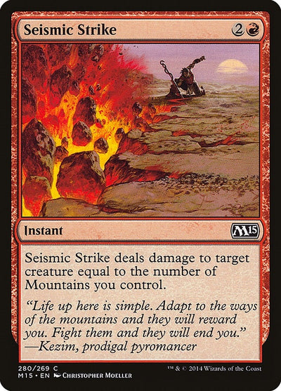 Seismic Strike (280) (Magic 2015 (M15))