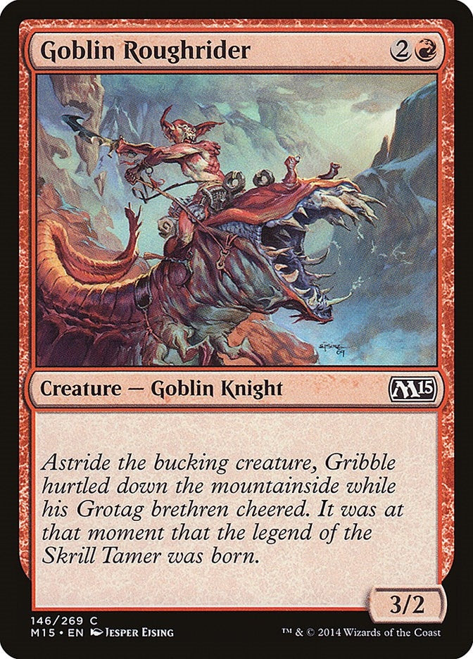 Goblin Roughrider (146) (Magic 2015 (M15))