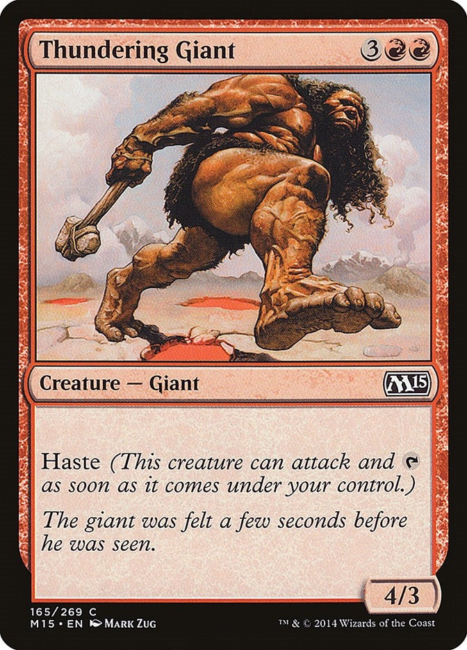 Thundering Giant (165) (Magic 2015 (M15))