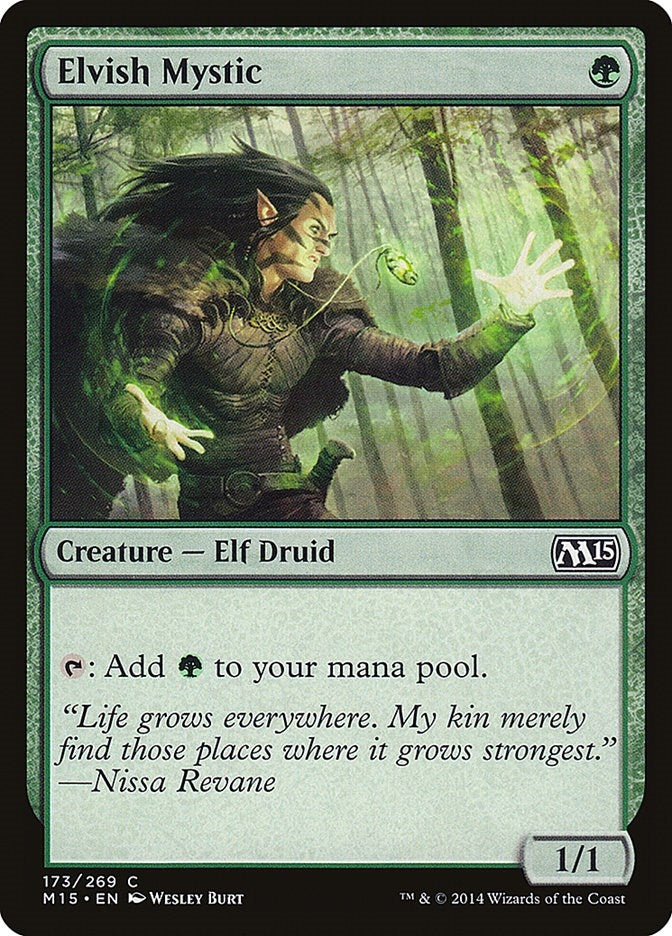 Elvish Mystic (173) (Magic 2015 (M15))