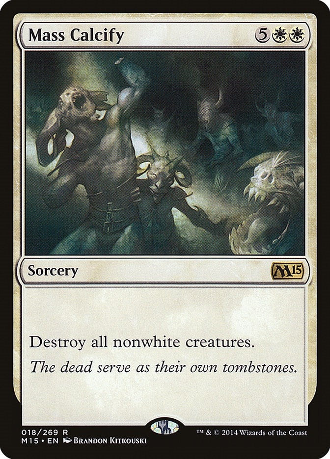Mass Calcify (18) (Magic 2015 (M15))
